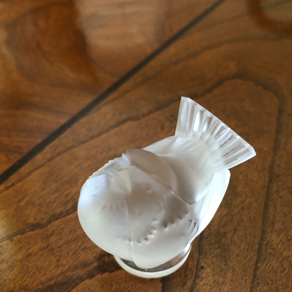 EUC Lalique Baby Pinson Bird